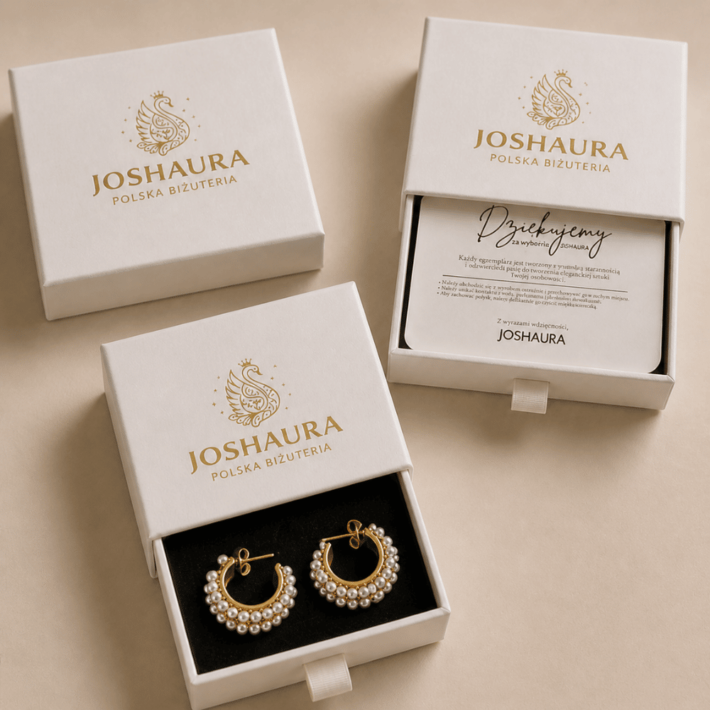 Eleganckie i ponadczasowe, Elysian Pearls i Złote Kolczyki to delikatne złote kolczyki z perłami, które dodają luksusu i elegancji każdemu strojowi. Idealne dla kobiet ceniących wysokiej jakości biżuterię o minimalistycznym designie.
