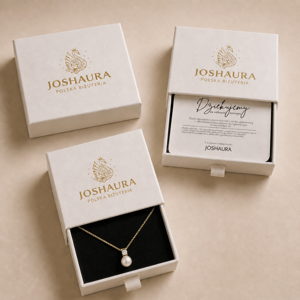Naszyjnik z perłami Crownset Joshaura – elegancka biżuteria damska
