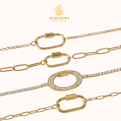 Bransoletka z owalnym zapięciem Joshaura